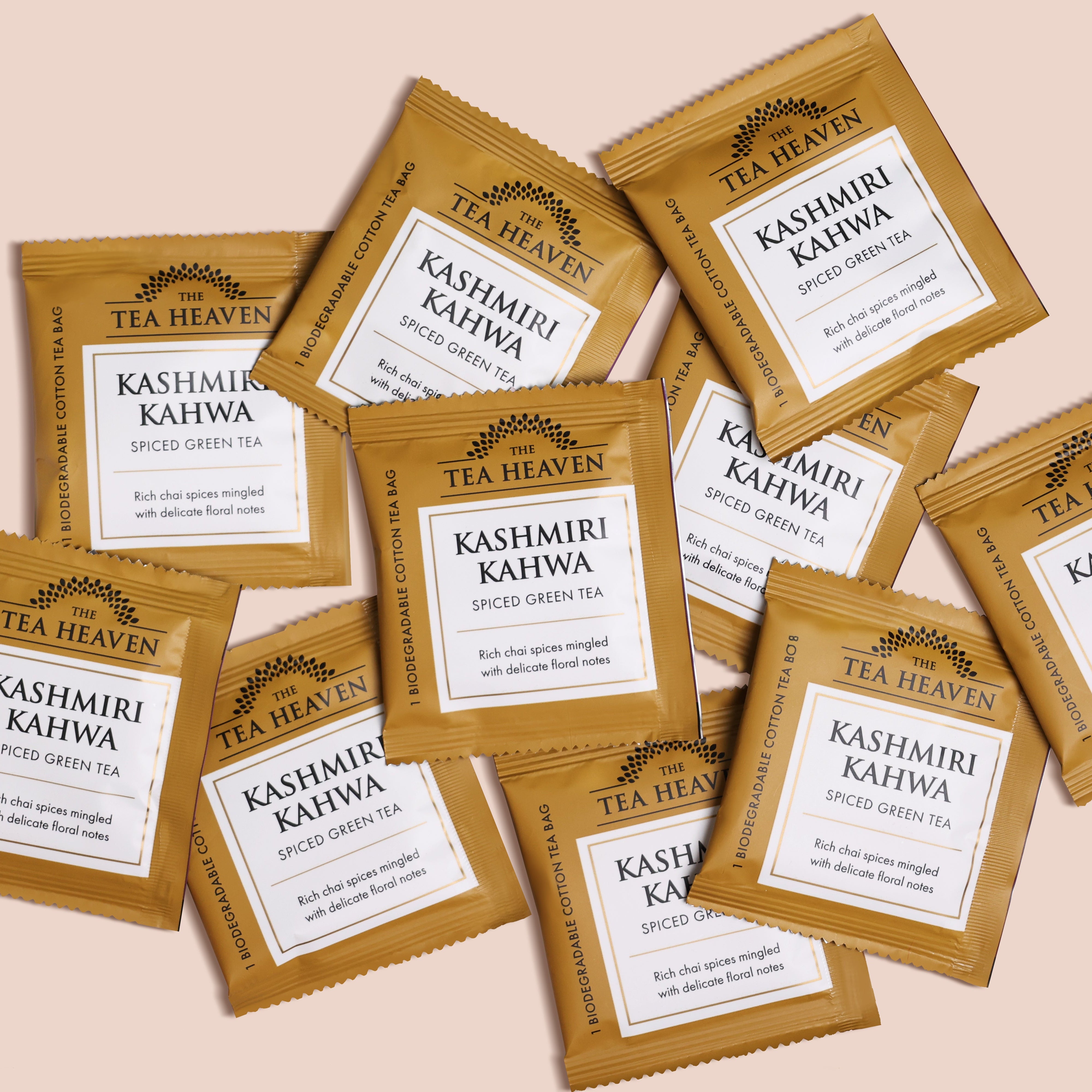 Kashmiri Kahwa Spiced Green Tea Bags