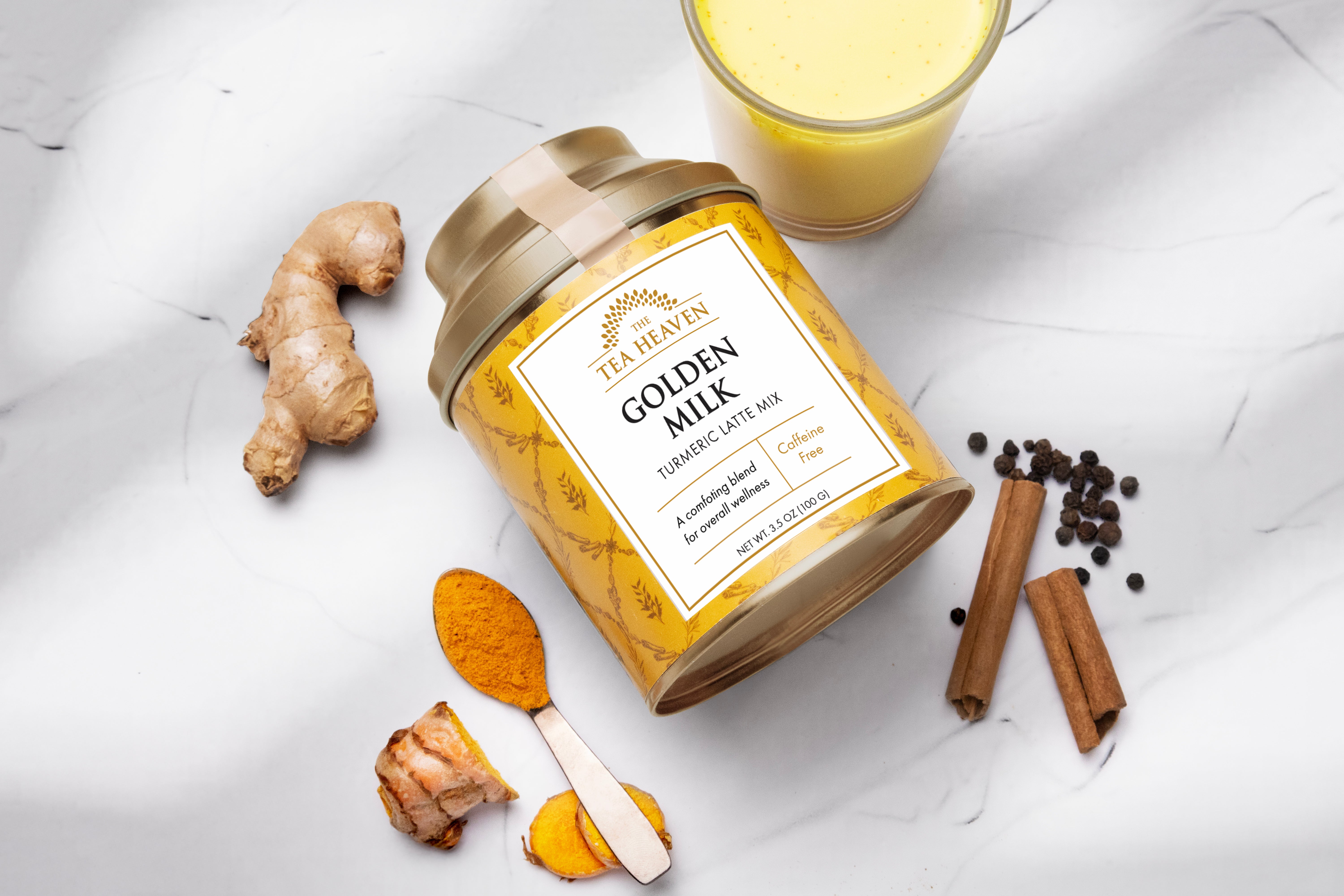 Golden Milk Turmeric Latte Mix Canister (Case of 6)