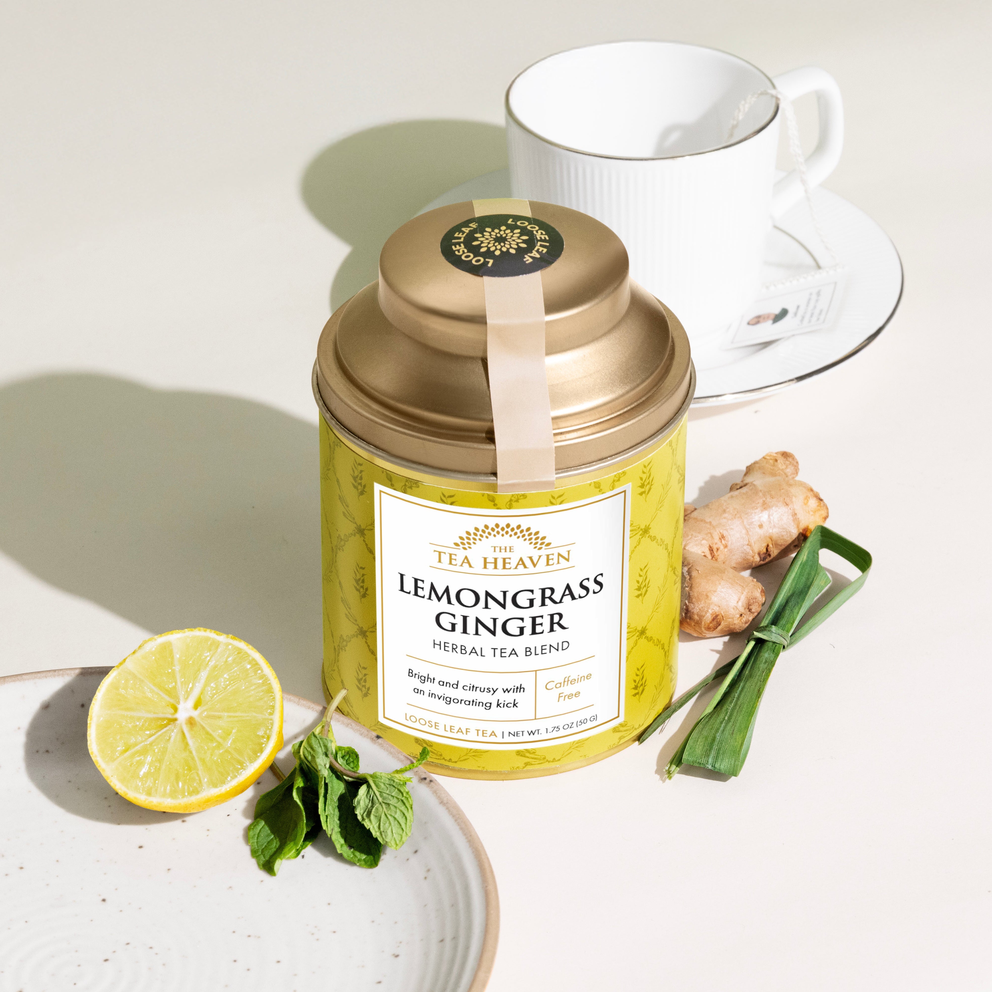 Lemongrass Ginger Loose Leaf Canister (Case of 6)