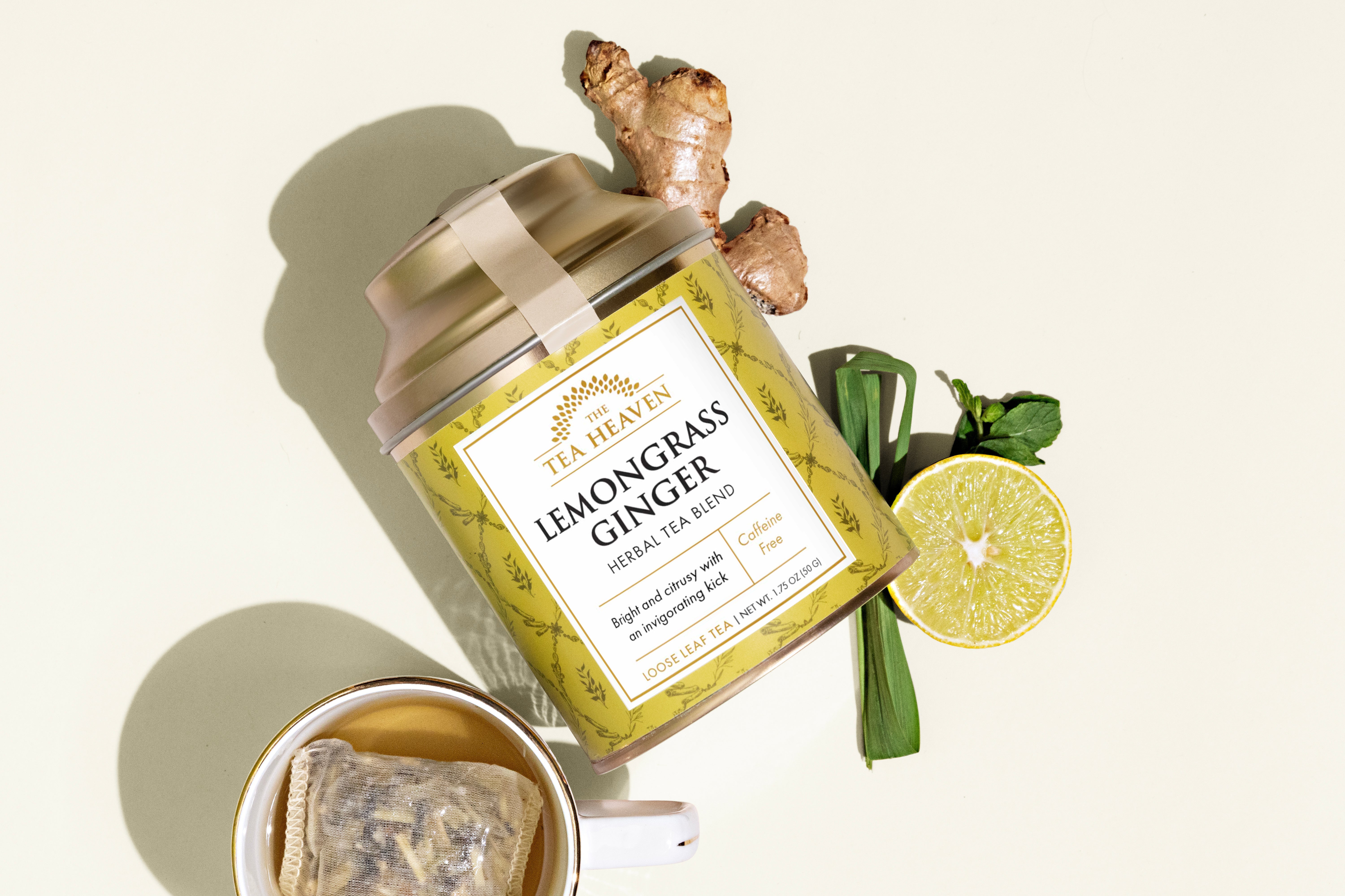 Lemongrass Ginger Loose Leaf Canister (Case of 6)