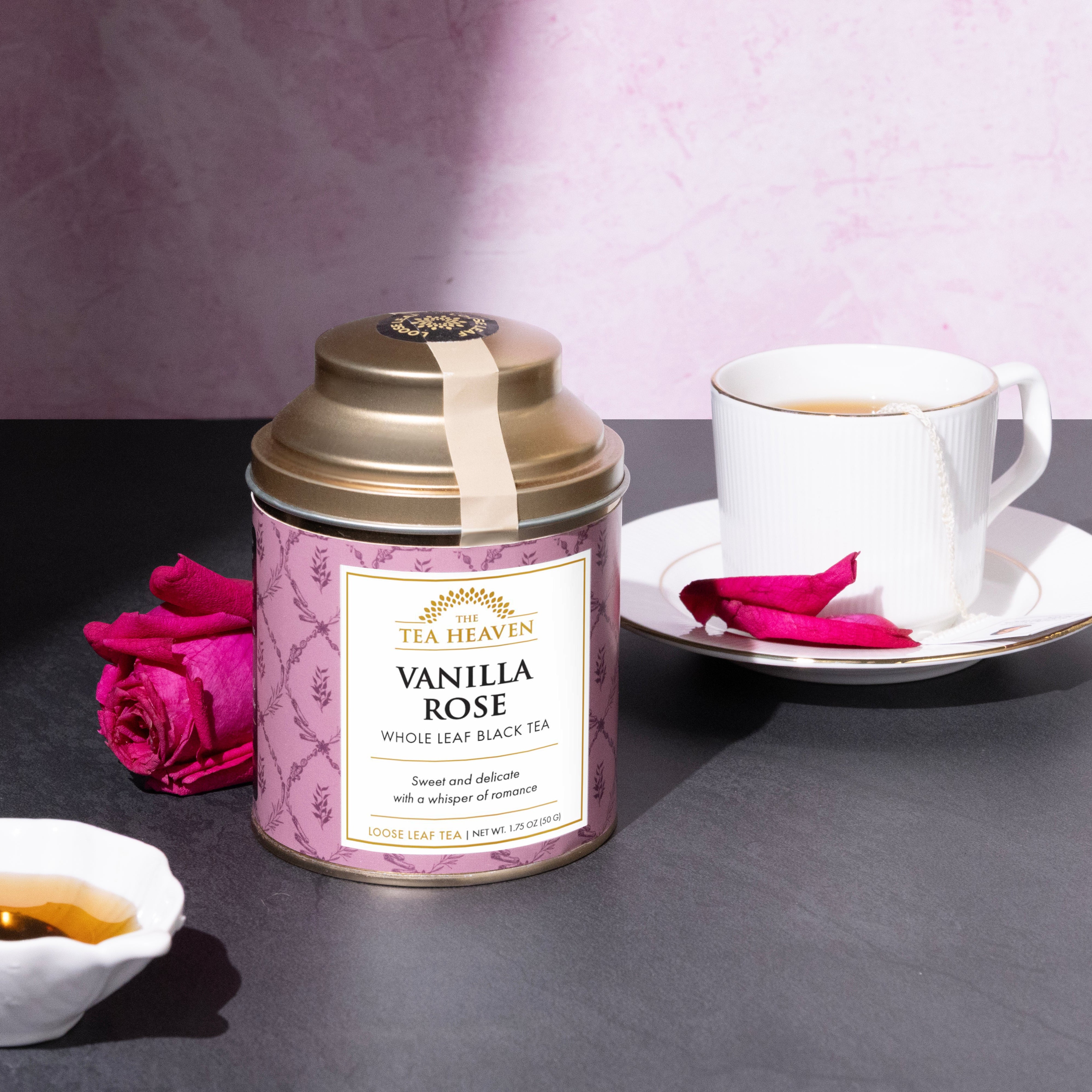 Vanilla Rose Loose Leaf Canister (Case of 6)