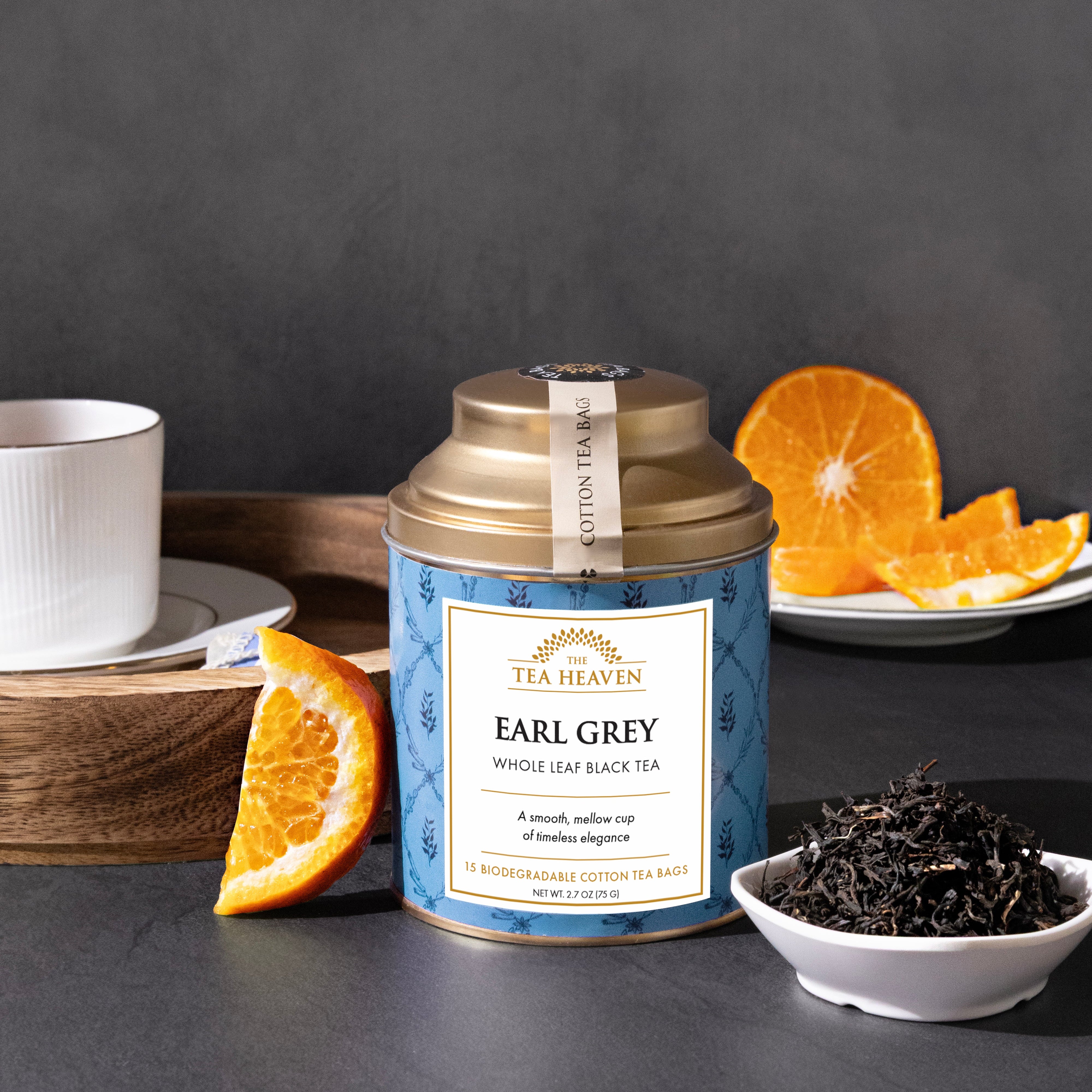 Earl Grey Tea Bag Canister (Case of 6)