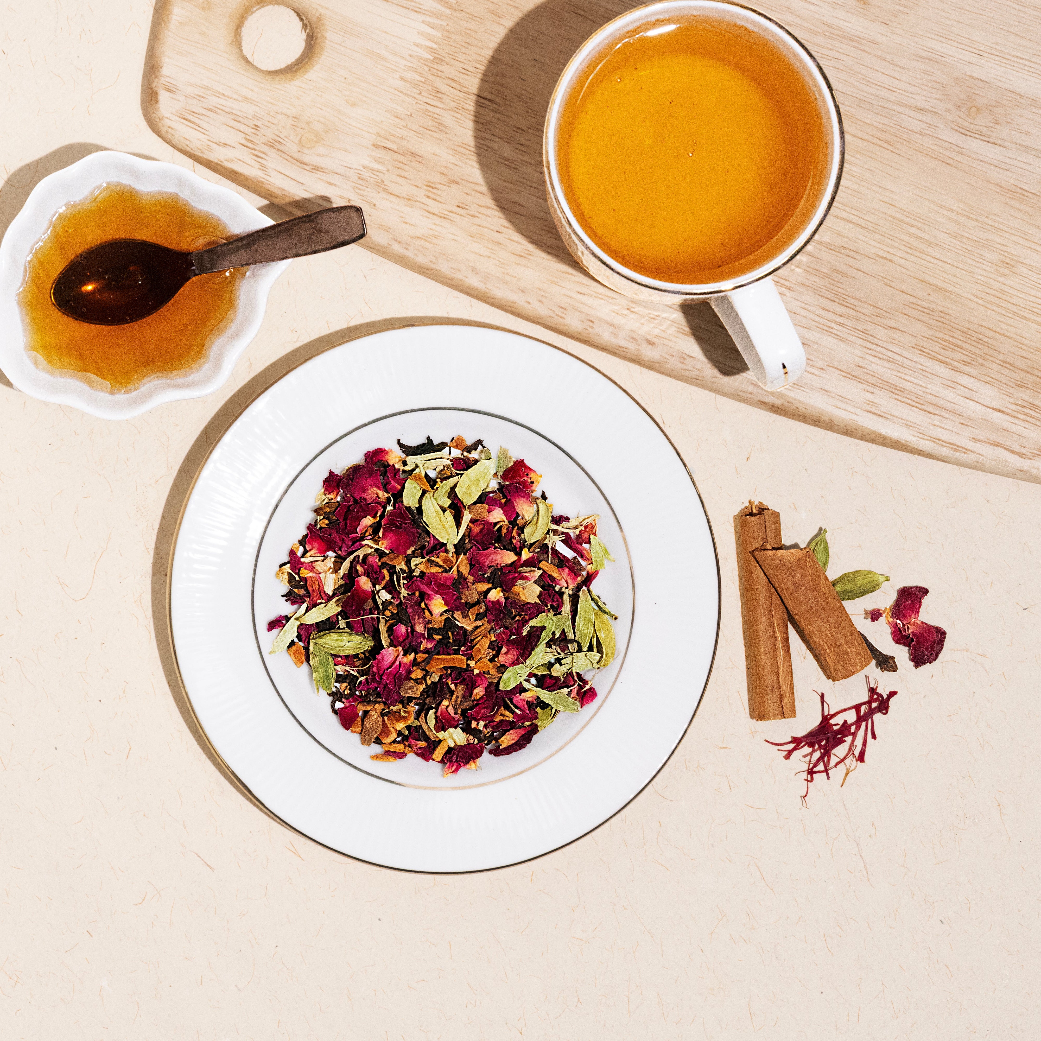 Kashmiri Kahwa Spiced Green Loose Leaf Tea