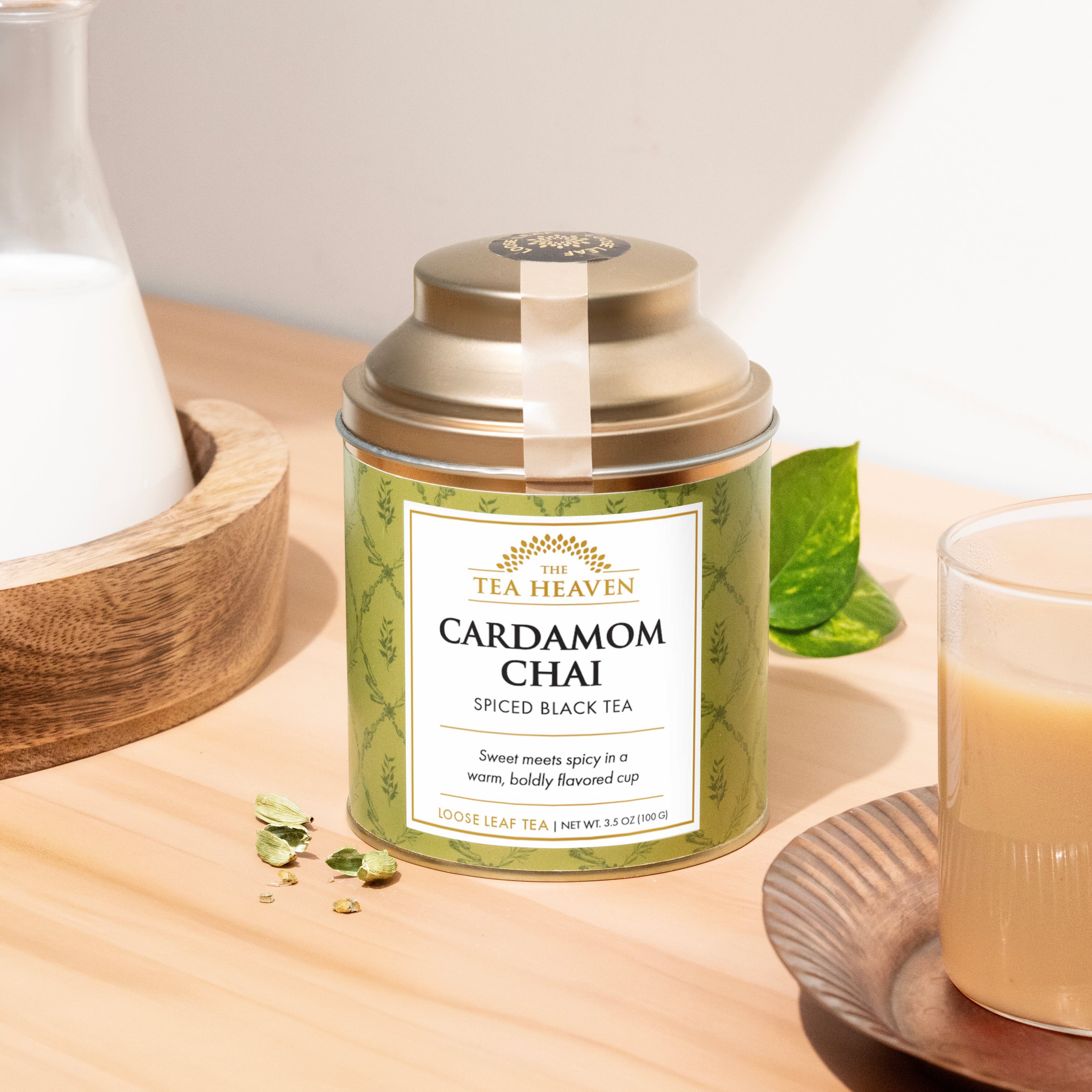 Cardamom Chai Loose Leaf Canister (Case of 6)