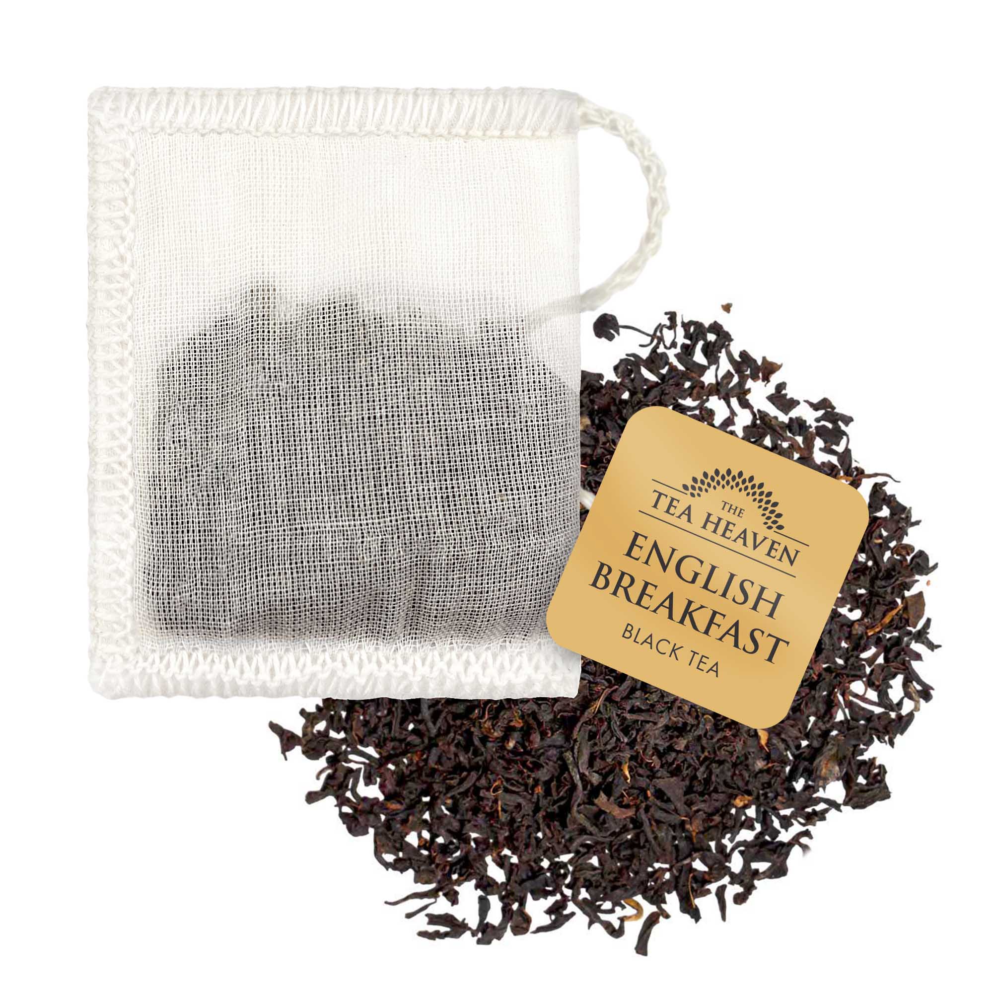 English Breakfast Tea Bag Canister (Case of 6)