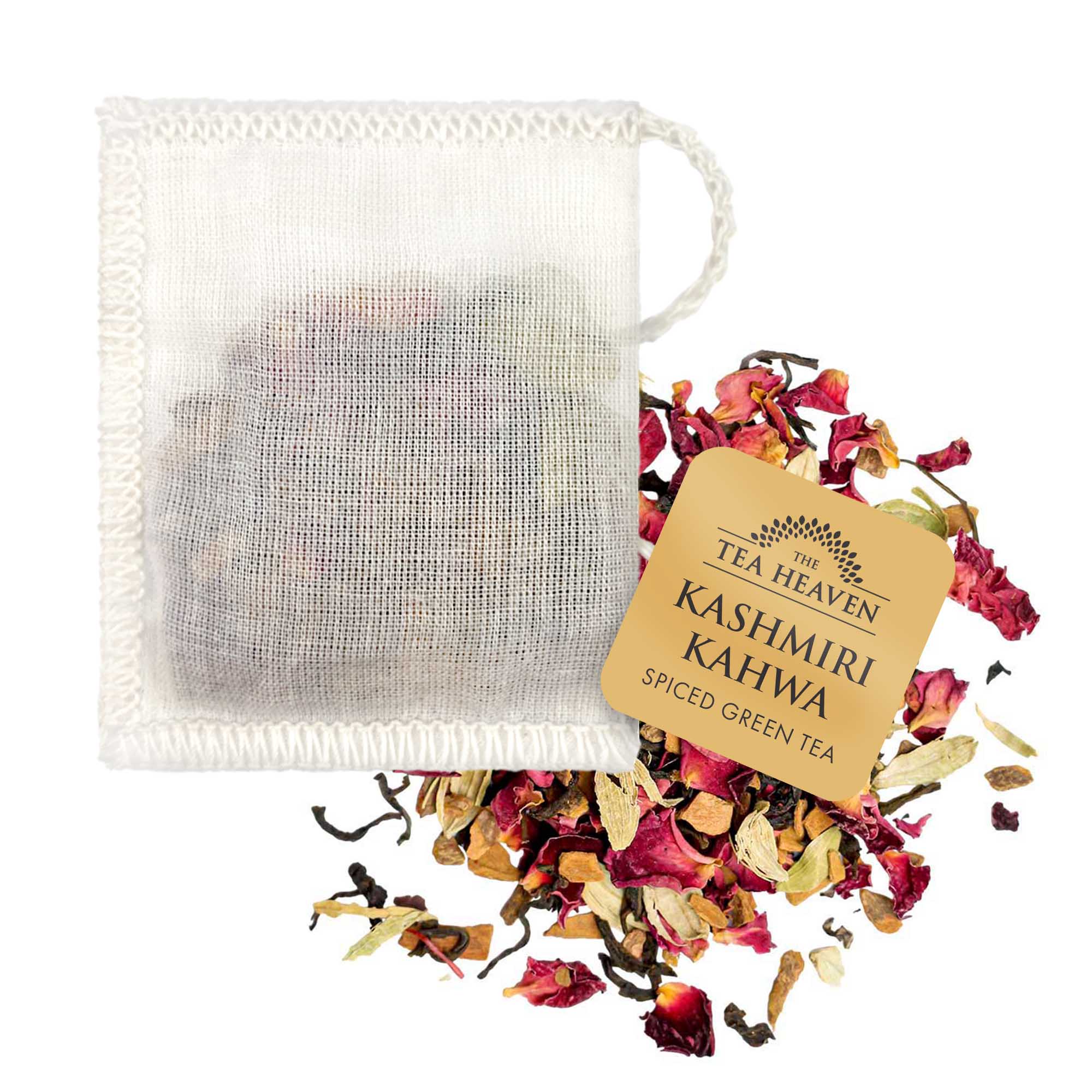 Kashmiri Kahwa Spiced Green Tea Bags