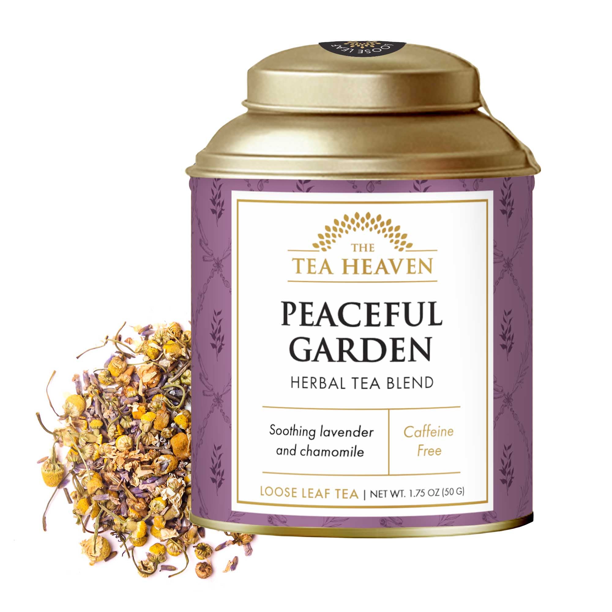 Peaceful Garden Loose Leaf Canister (Case of 6)