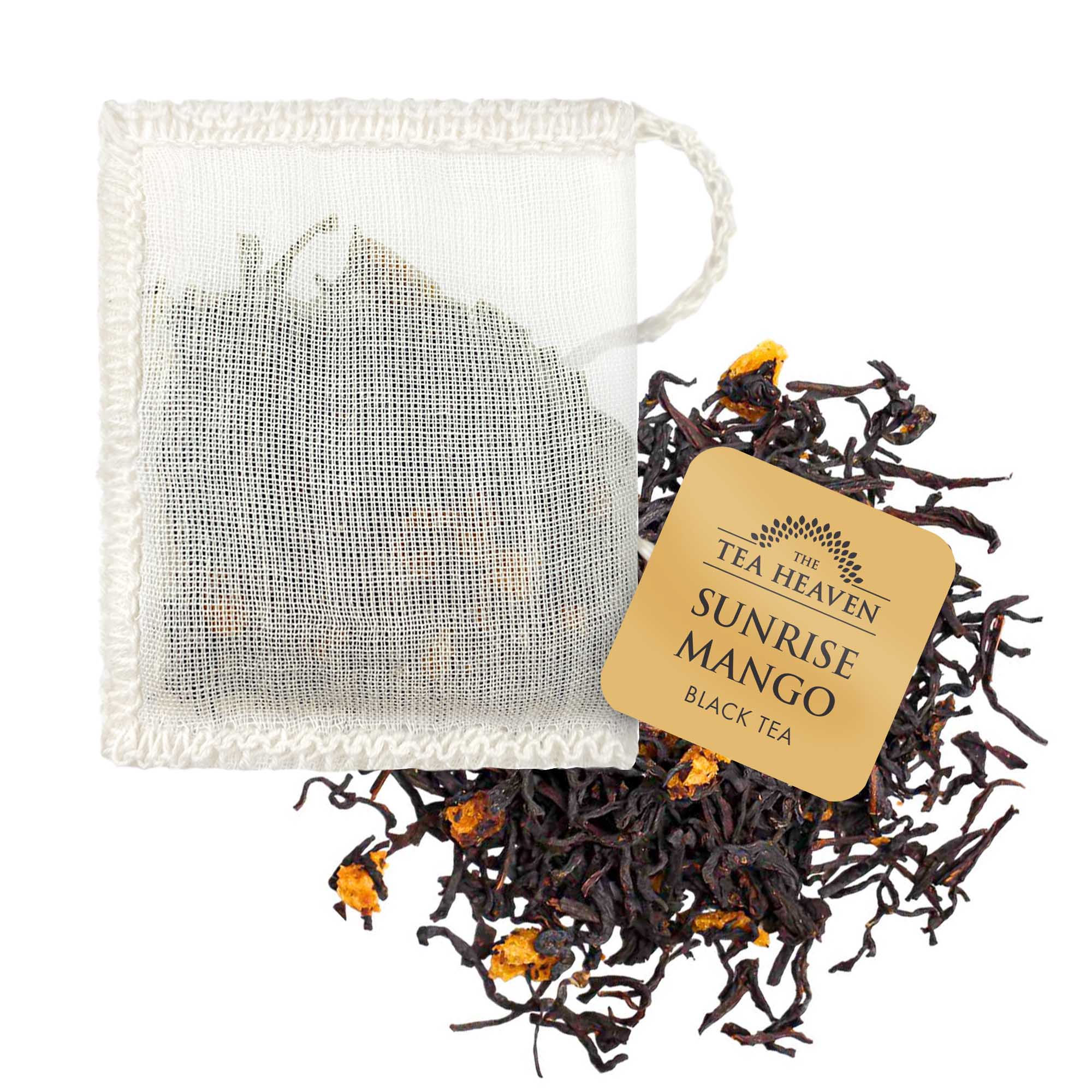 Sunrise Mango Mini Tea Bag Canister (Case of 12)