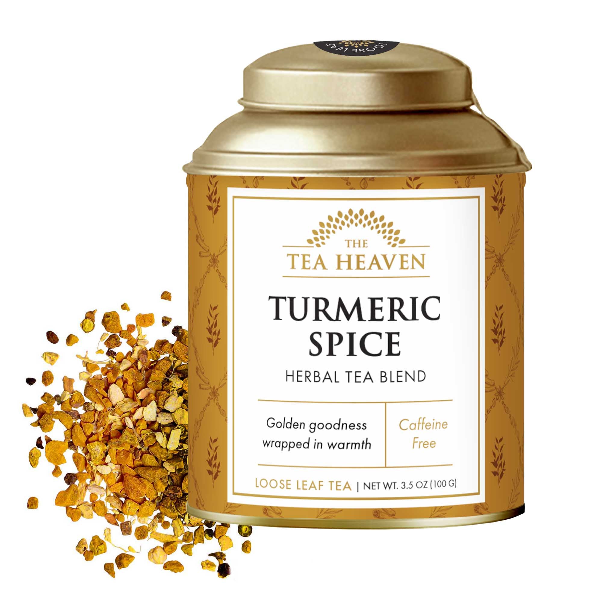 Turmeric Spice Loose Leaf Canister (Case of 6)