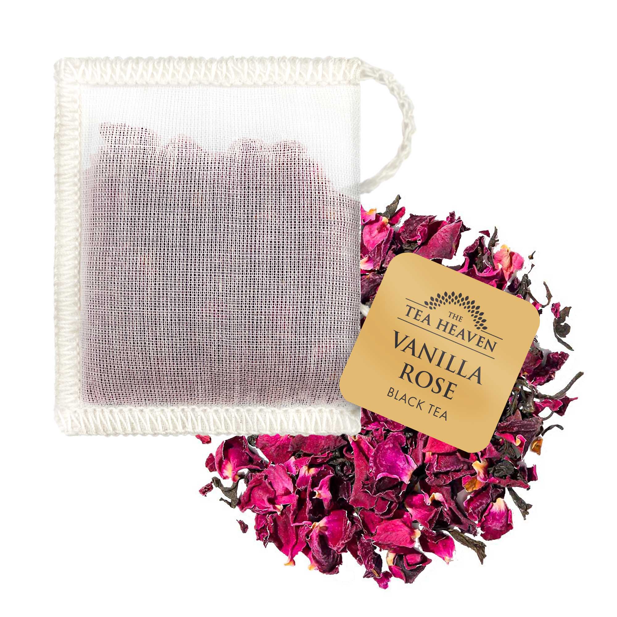 Vanilla Rose Mini Tea Bag Canister (Case of 12)